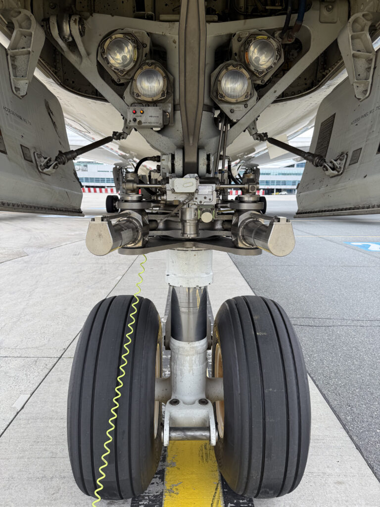 Aircraft maintenance work